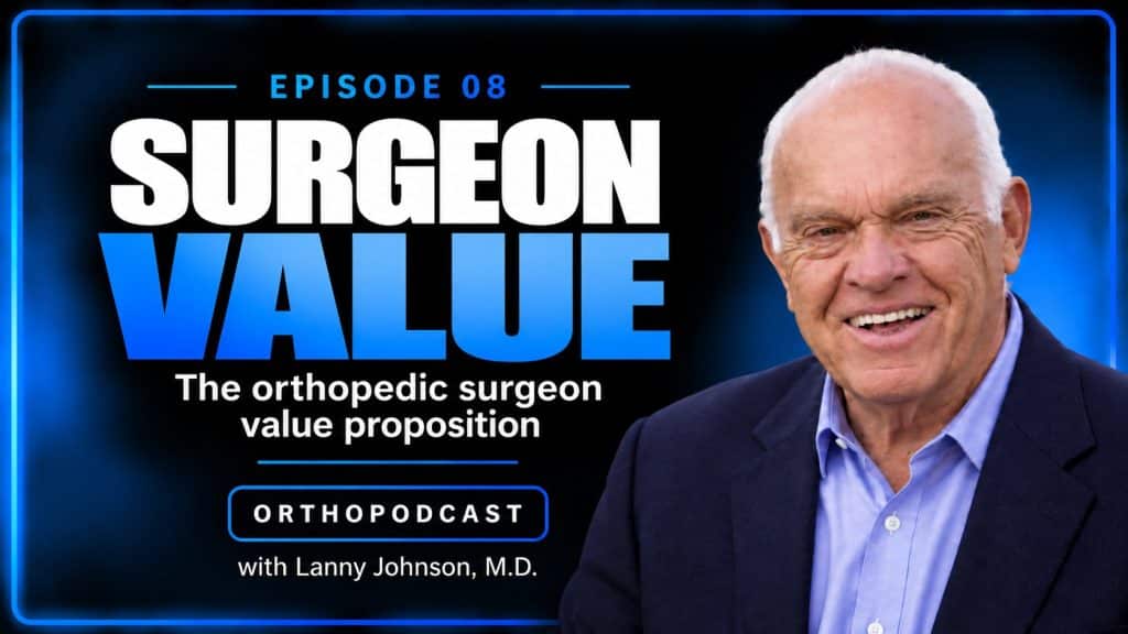 Podcast episode featuring orthopedic surgeon