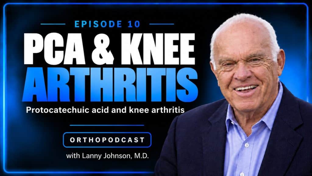 Podcast episode on knee arthritis treatment
