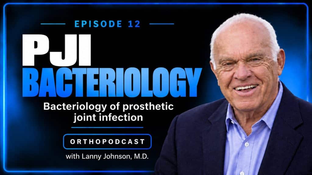 Podcast episode on joint infection bacteriology
